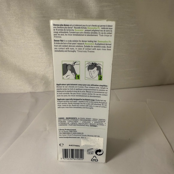 L'Oreal Professionnel Serioxyl Denser Hair Serum 90ml/3.04oz - Picture 2 of 2